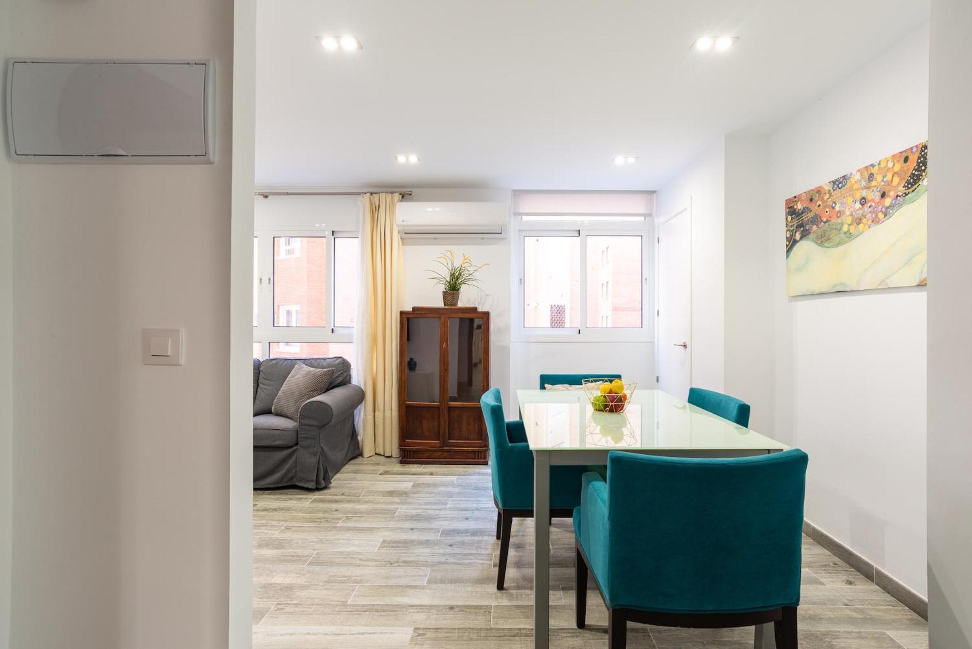 Faro, bonito apartamento en la Malagueta Malaga Bagian luar foto