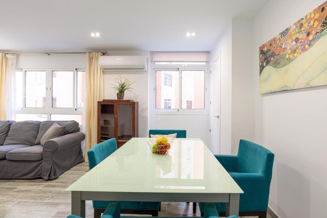 Faro, bonito apartamento en la Malagueta Malaga Bagian luar foto