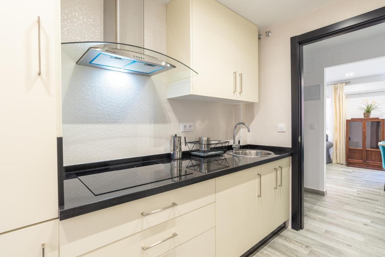 Faro, bonito apartamento en la Malagueta Malaga Bagian luar foto